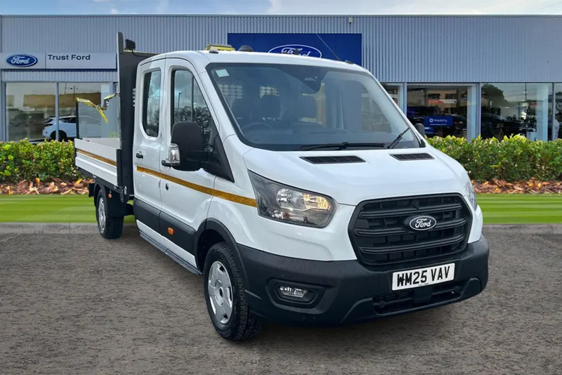 2025 Ford Transit<br />350 Trend L3 LWB Double Cab Dropside RWD 2.0 EcoBlue 165ps<br/>
