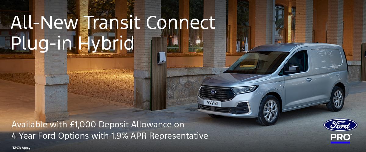 Ford Transit Connect PHEV Offer Banner