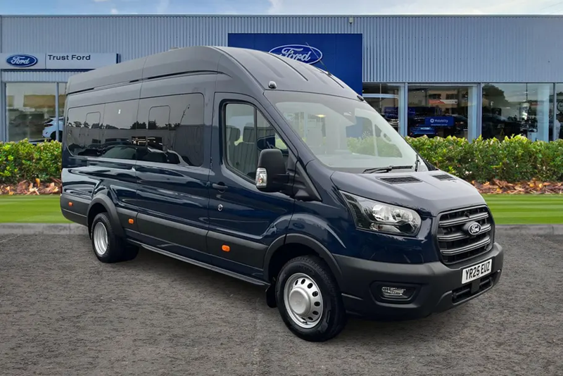 2025 Ford Transit Minibus<br/>460 Leader L4 H3 ELWB High Roof 17 Seat RWD 2.0 EcoBlue 165ps