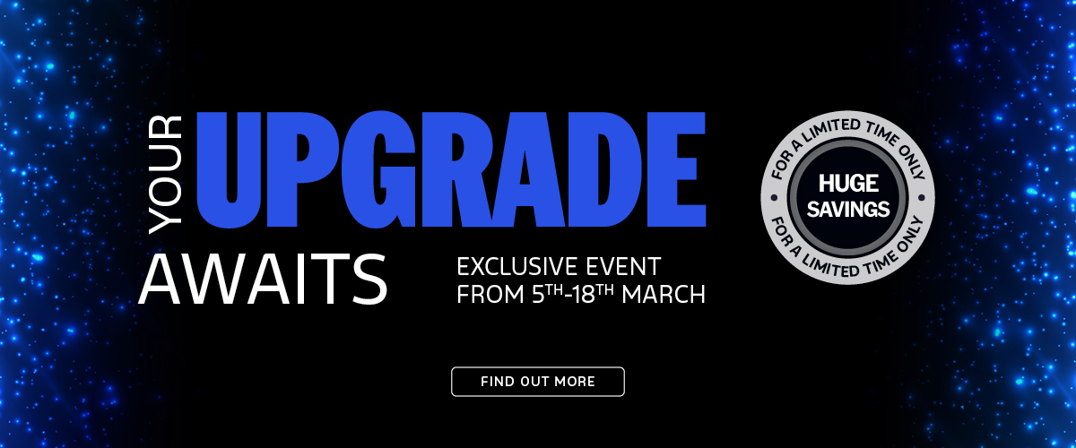 Your Upgrade Awaits Banner