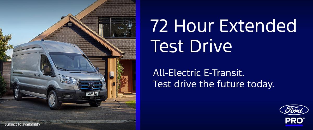 Ford E-Transit Test Drive
