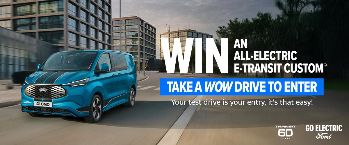 Win An E-Transit Custom