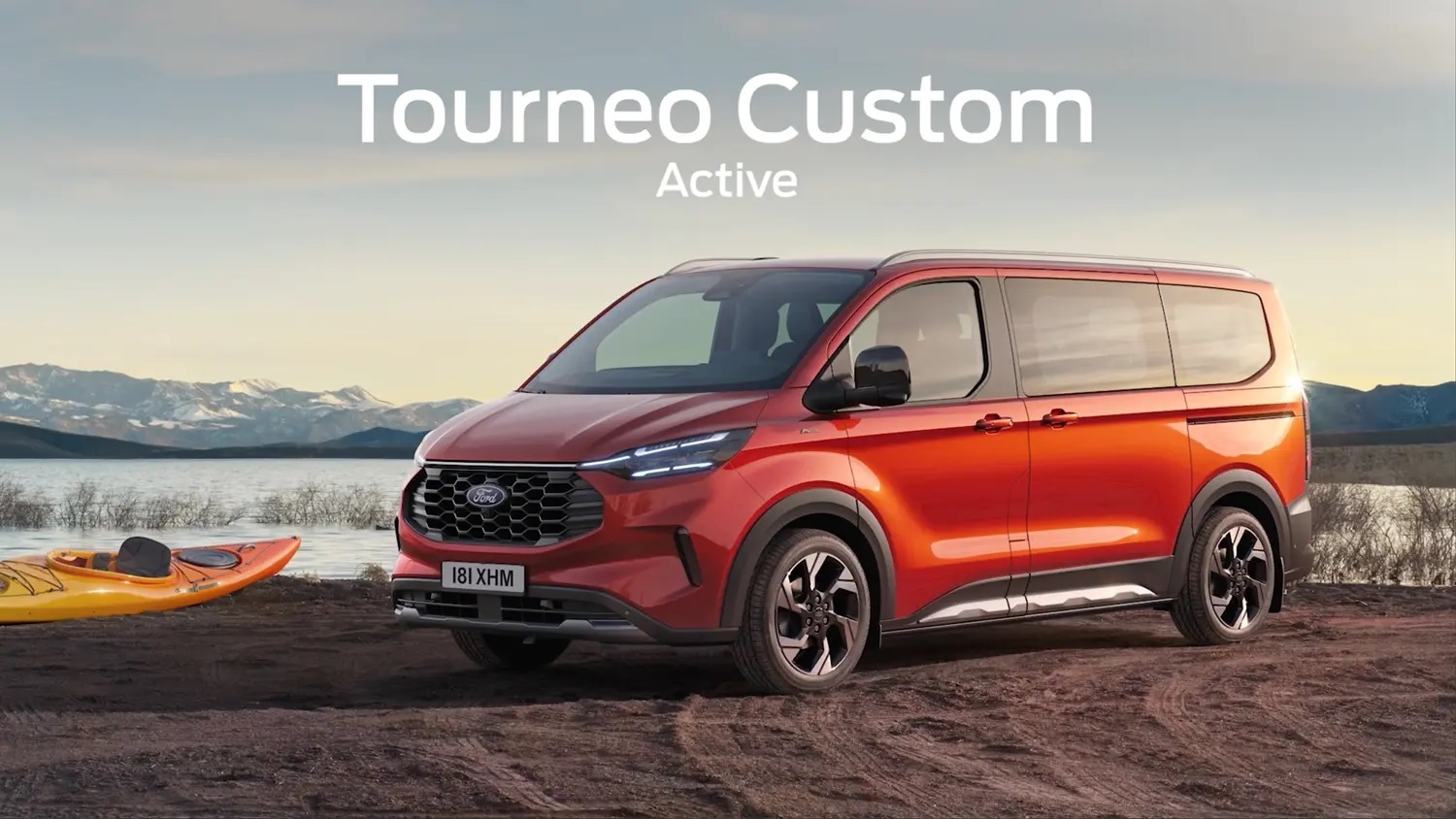 All New Tourneo Active in red
