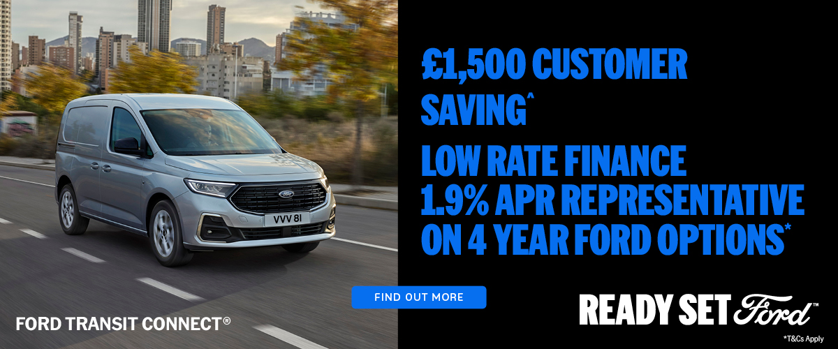 Ford Transit Connect Offer Banner