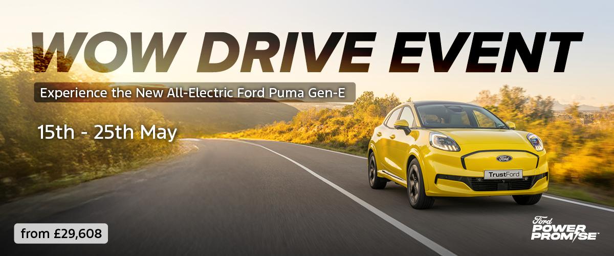 Puma Gen-E Test Drive Banner