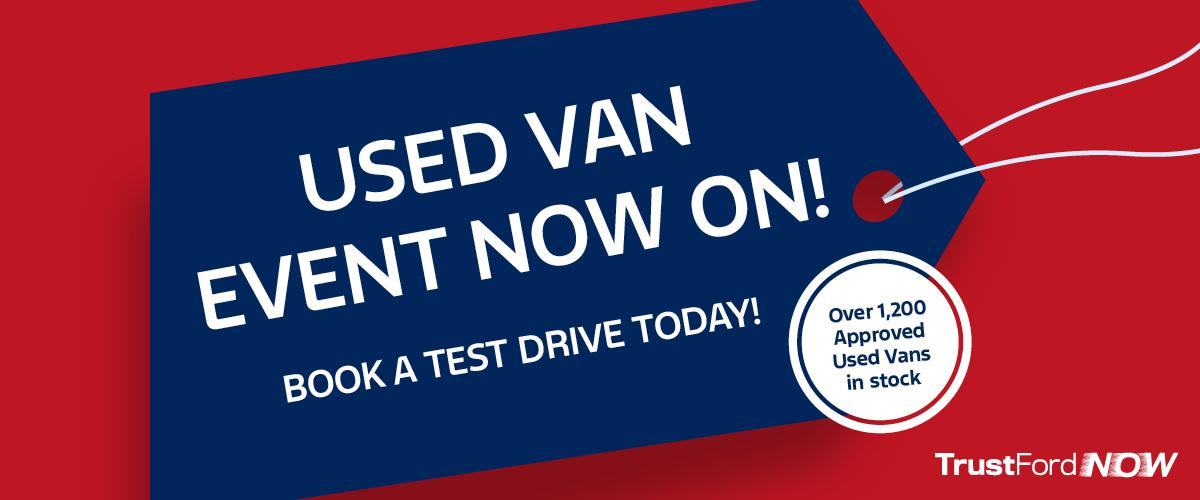 Used Van Offer Banner