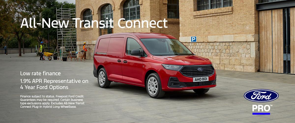 Ford Transit Connect Offer Banner