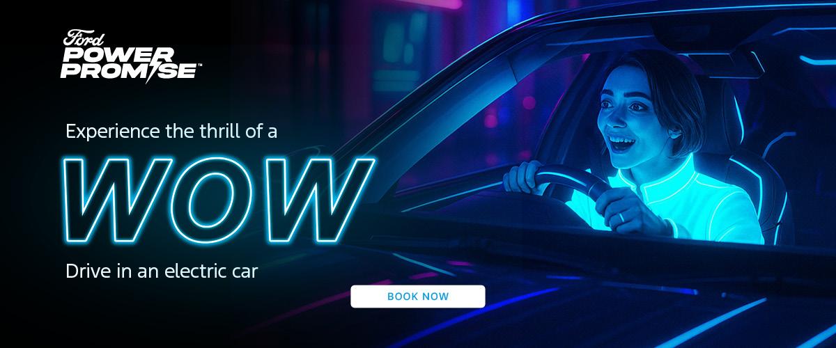 Car EV WOW Drive Banner