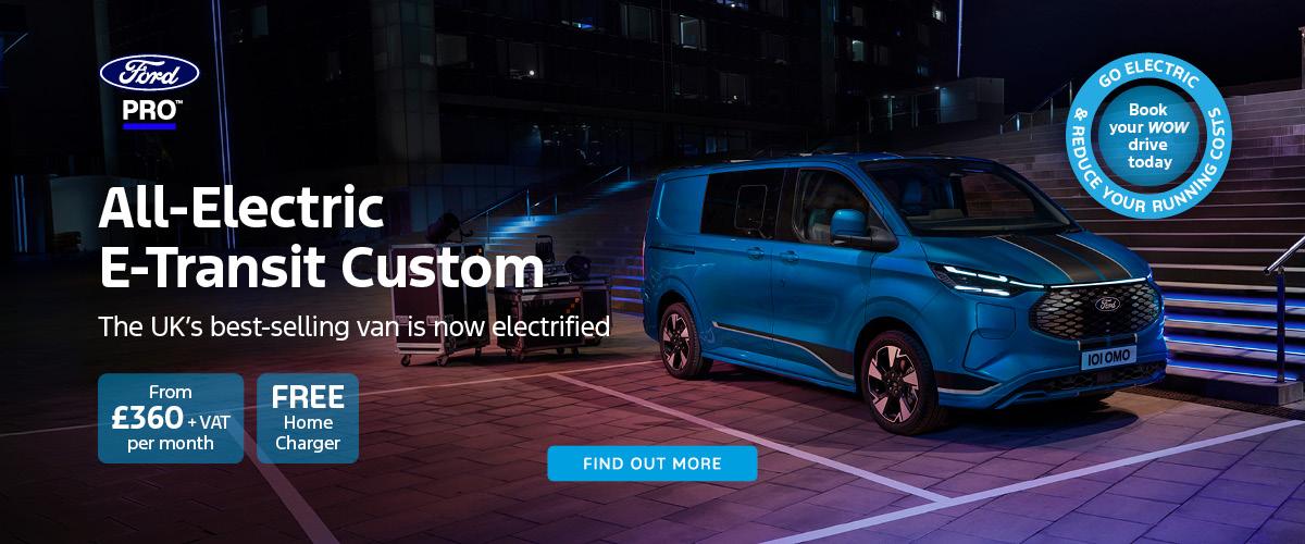 All-Electric E-Transit Custom