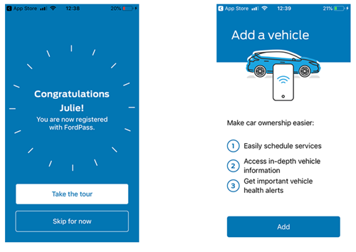 fordpass app screenshot step 3