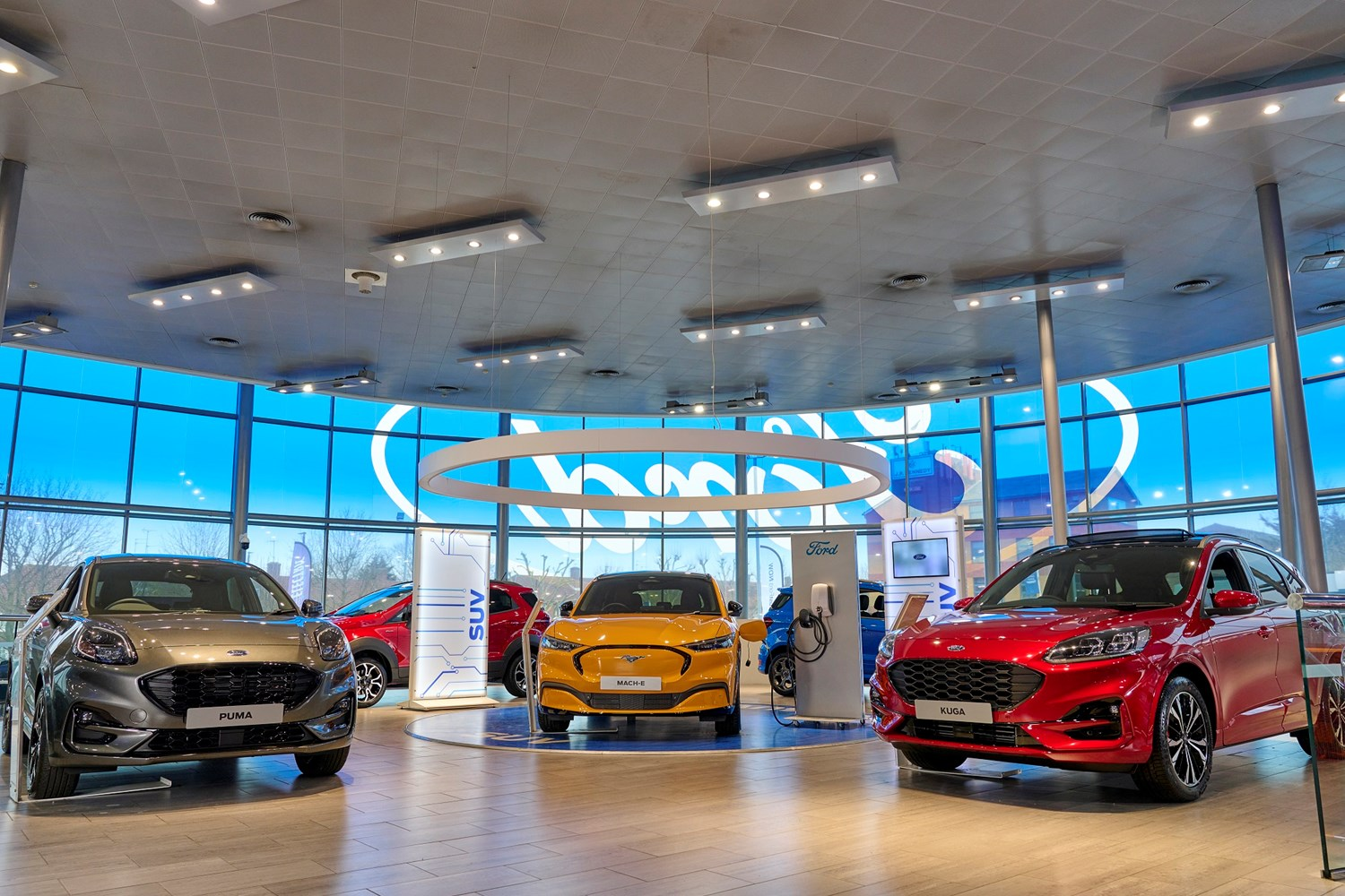 Ford showroom